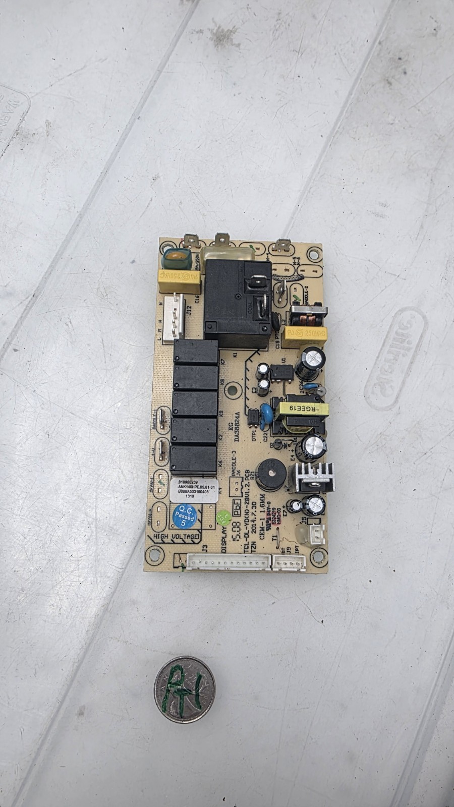 DeLonghi ac model: PAC AN125HPEKC 1A Power supply board