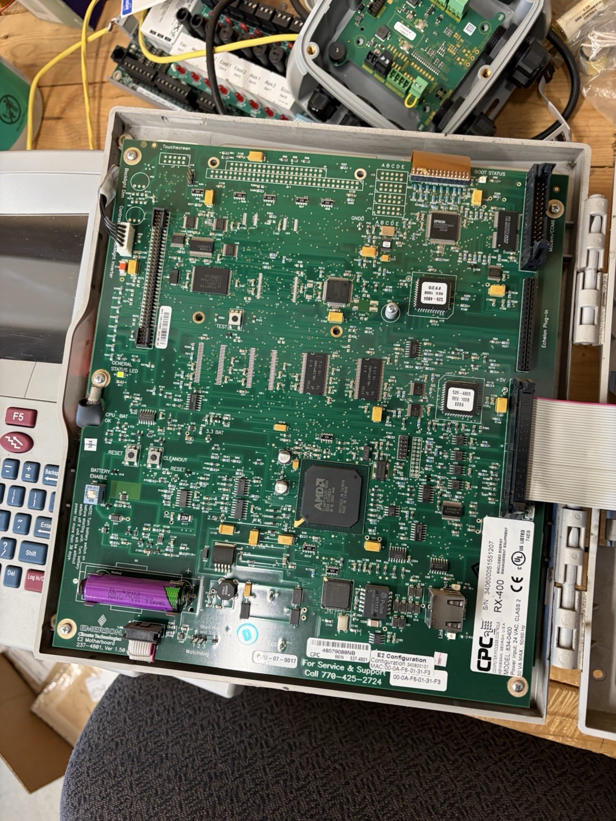 Emerson E2 RX-400 Refrigeration Controller HVAC Control Board 24V