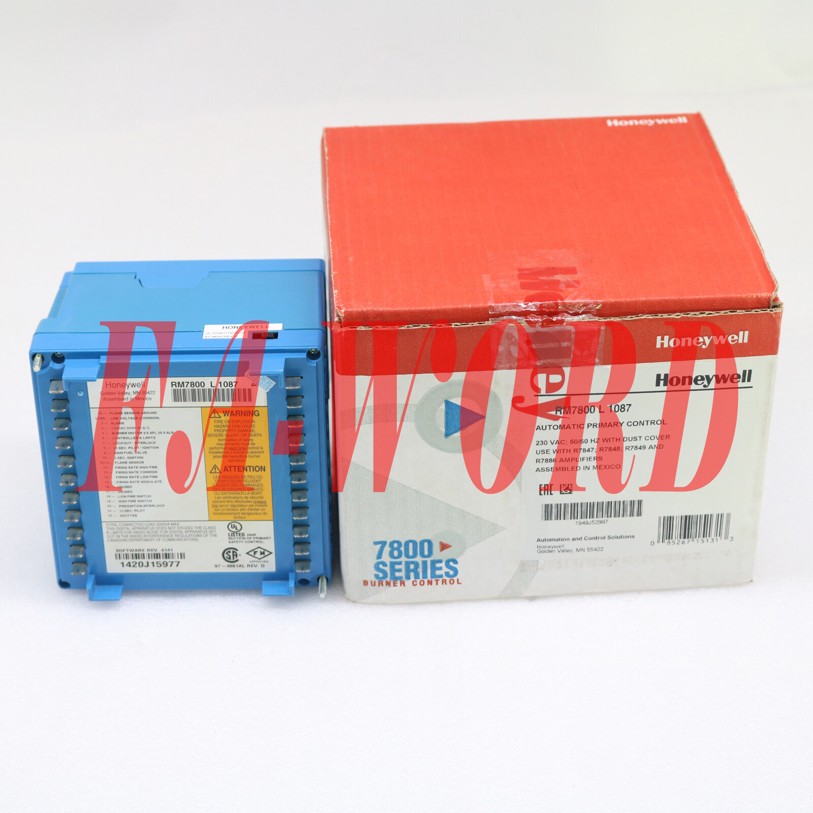 NEW IN BOX HONEYWELL RM7800L1087 Programming Controller 30 days later