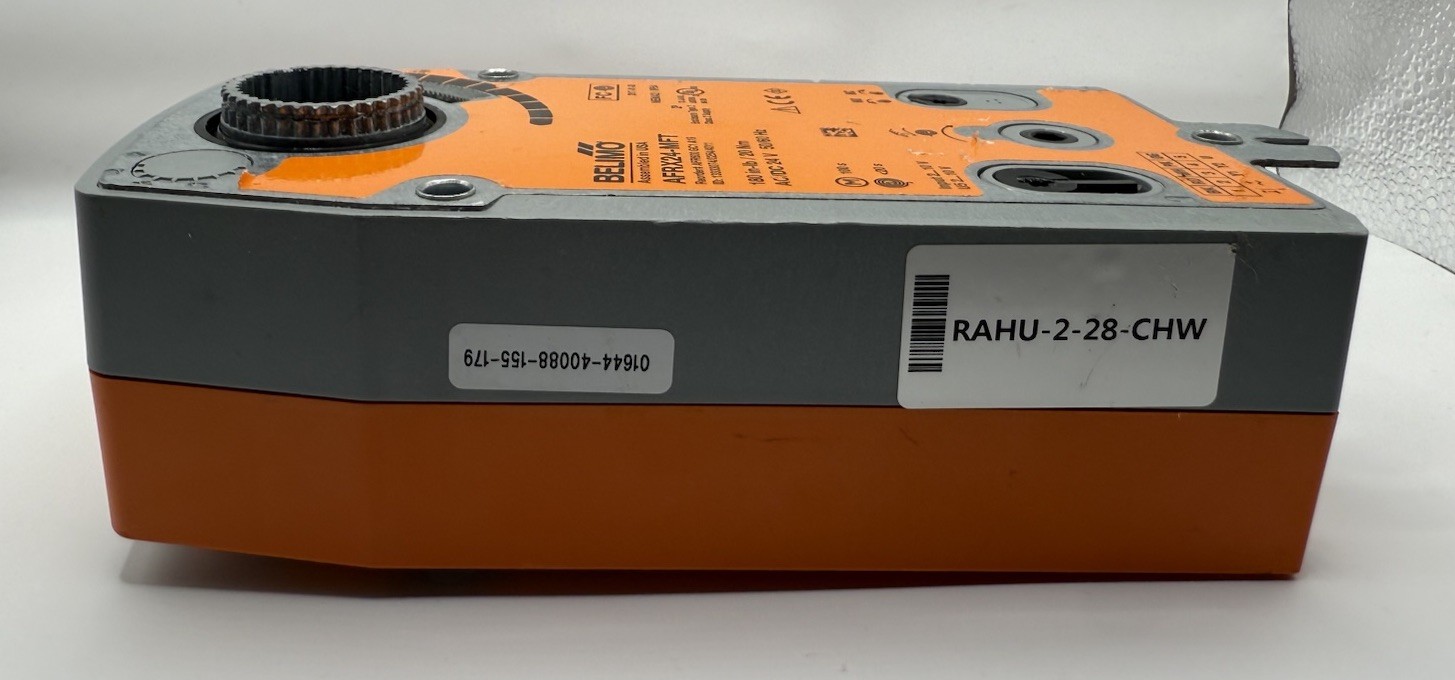 Belimo Actuator 180 in-lb / 20Nm AC/DC 24V 50/60Hz AFRX24-MFT: Used / Untested