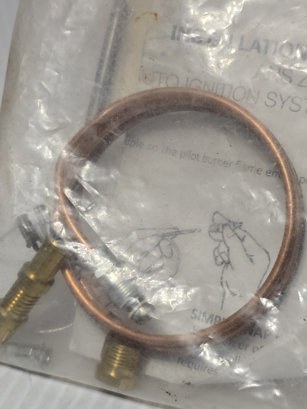 Robertshaw Thermocouple 36″ Universal Snap Fit 1980-036 Fitting & Adapters