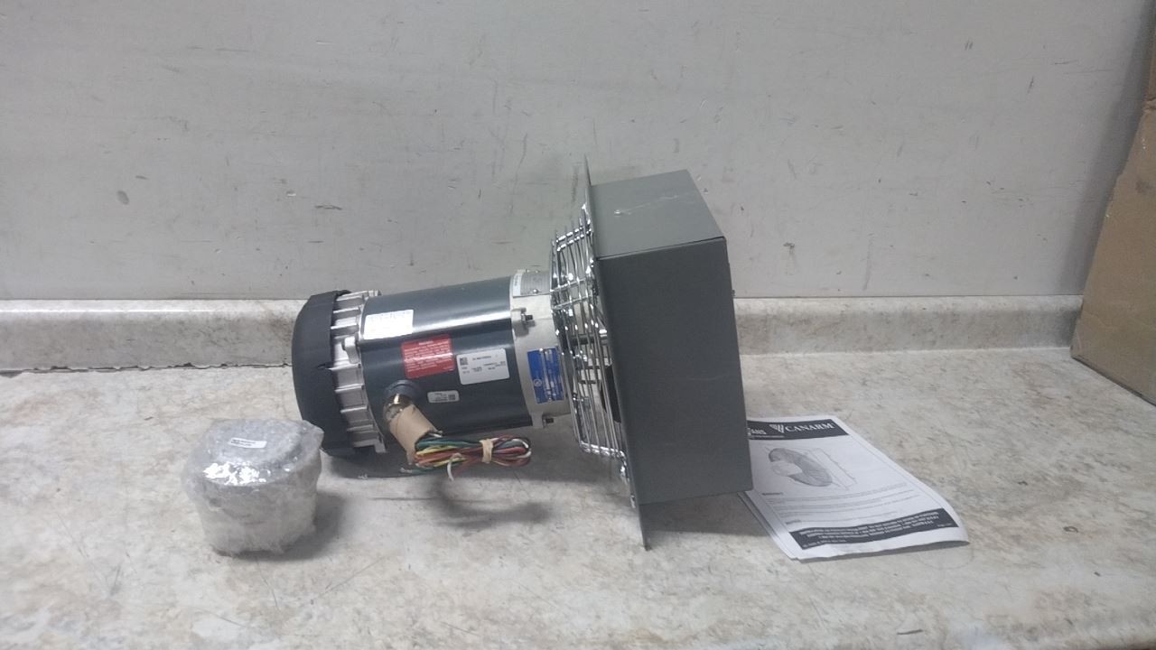Canarm SD08-XPF 1/3 HP 240VAC Shutter Mounted Hazardous Location Exhaust Fan (C)