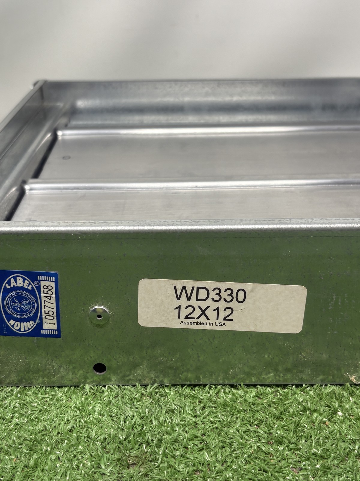 HVAC Fire Smoke Damper WD330 12×12 Galvanized Steel UL Rated Commercial