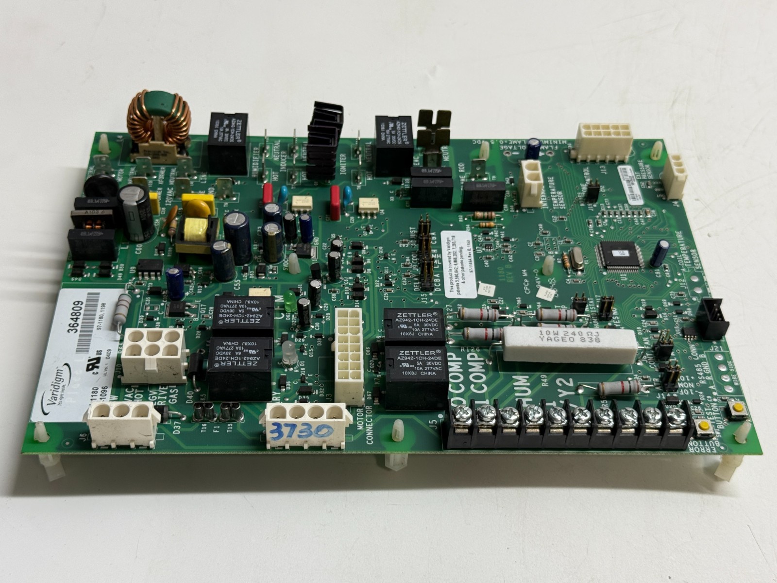York Luxaire VARIDIGM 364809 Control Circuit Board SCD-1096 VF4-1180