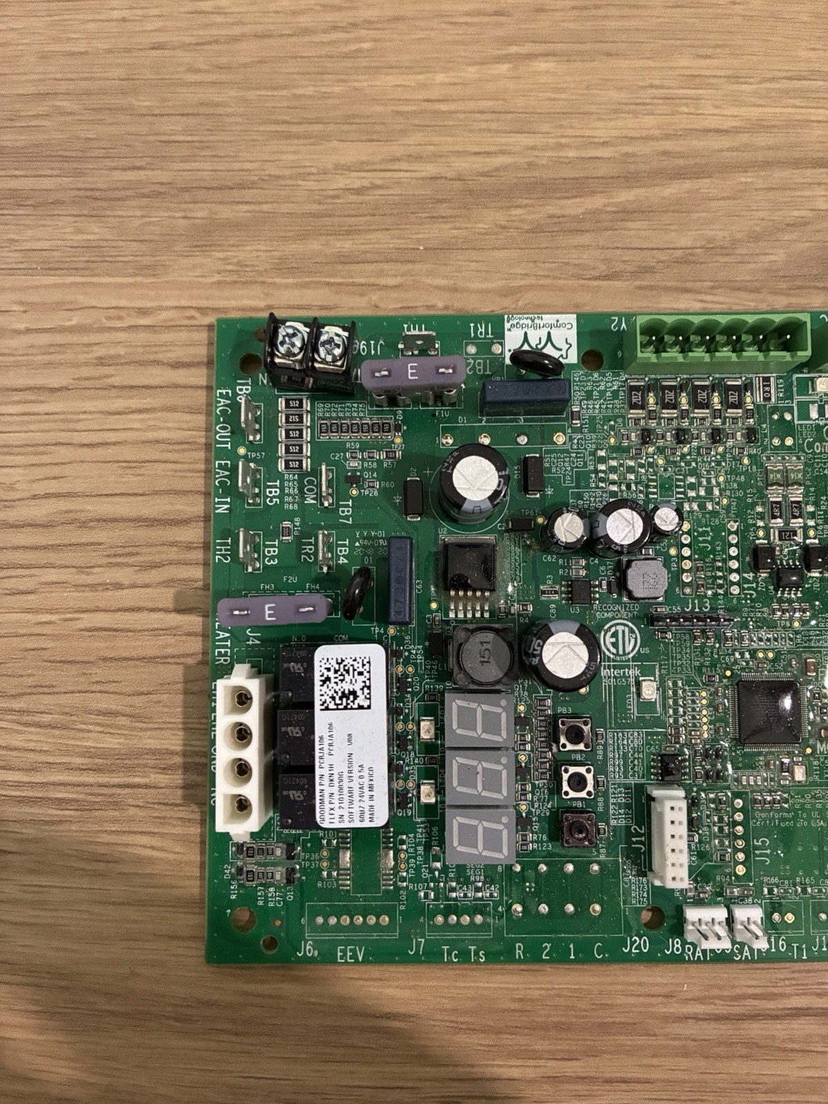 Goodman PCBJA105 Air Handler Control Board DKNIH-PCBJA106 Version V09 AB1 Tested