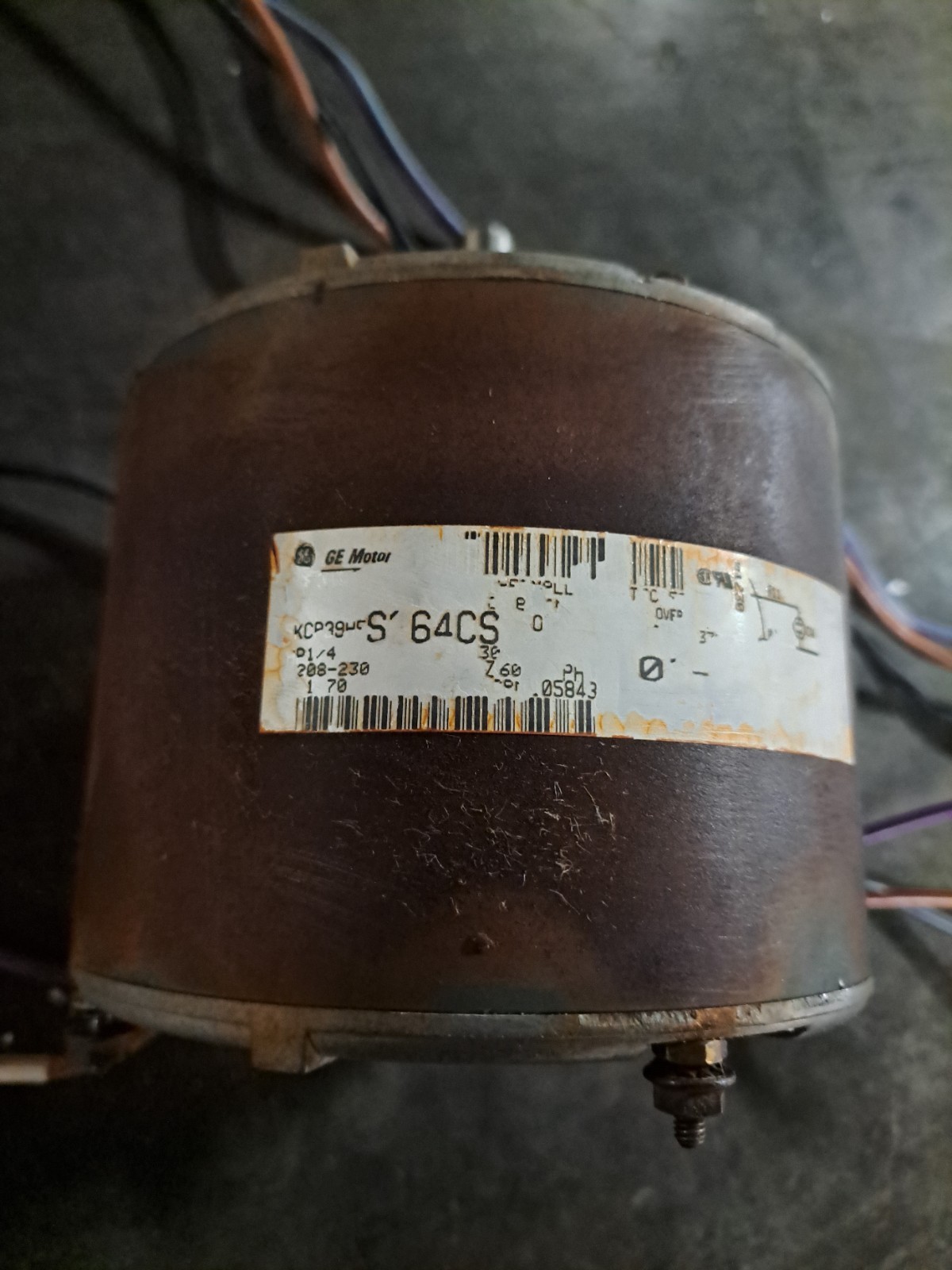 Goodman 10584313 10584313S 5KCP39HFS264CS 1/4HP 208-230V Condenser Fan Motor ♧
