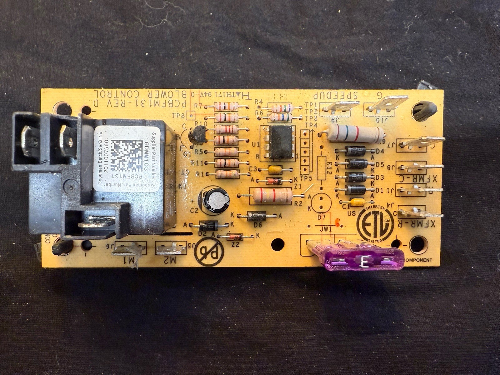 Goodman Amana Blower Control Board PCBFM131 Free Shipping