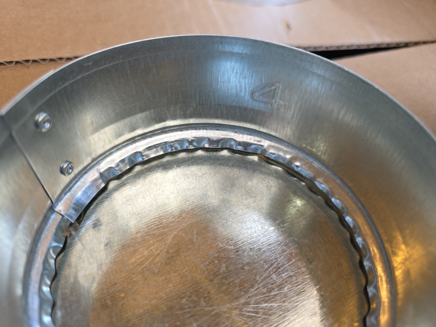 Master Flow 4 in. Round Duct Cap (2PK)