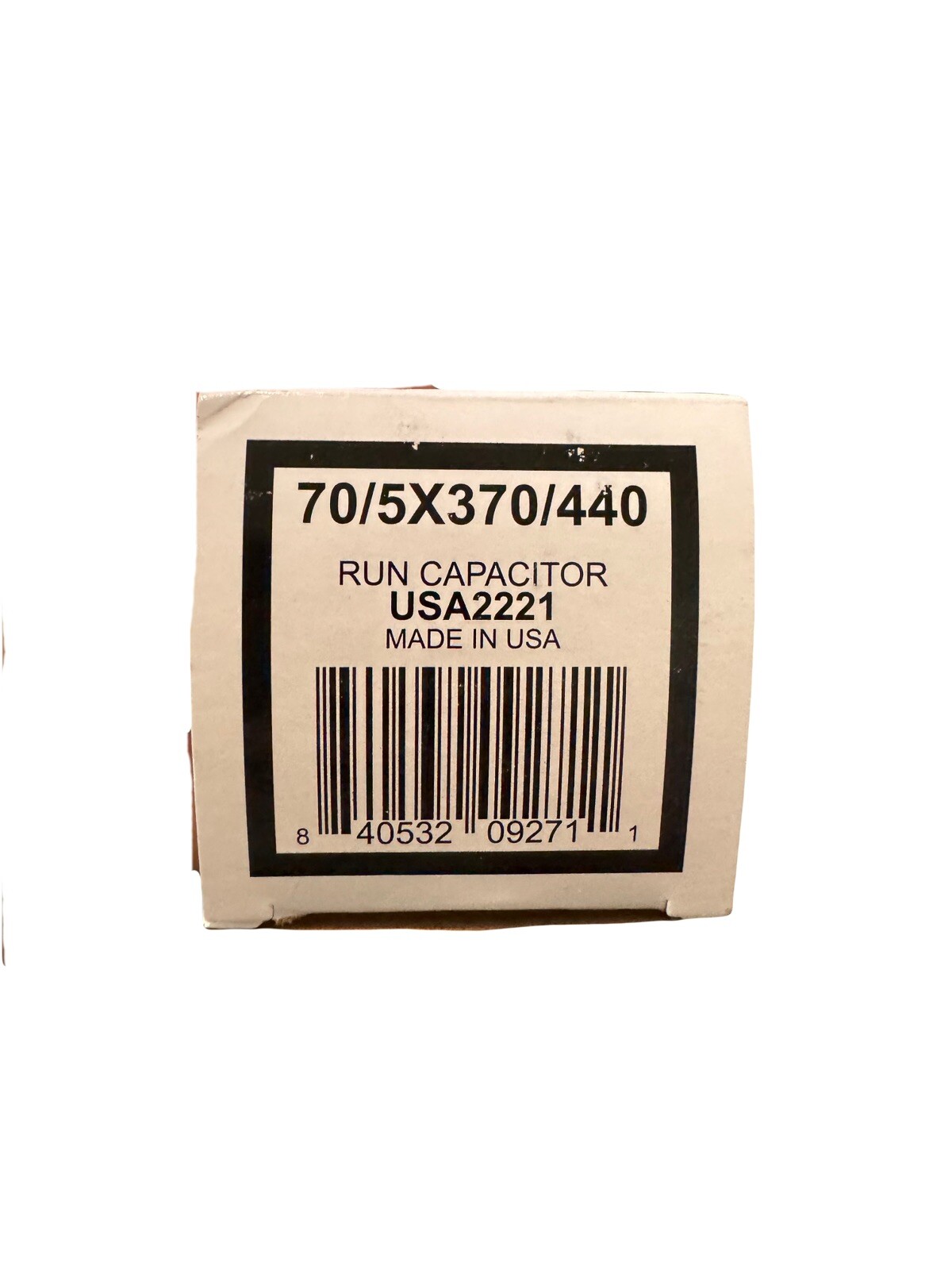 70 + 5 MFD AmRad Run Capacitor – Latest Model 370/440VAC – Genuine USA Made