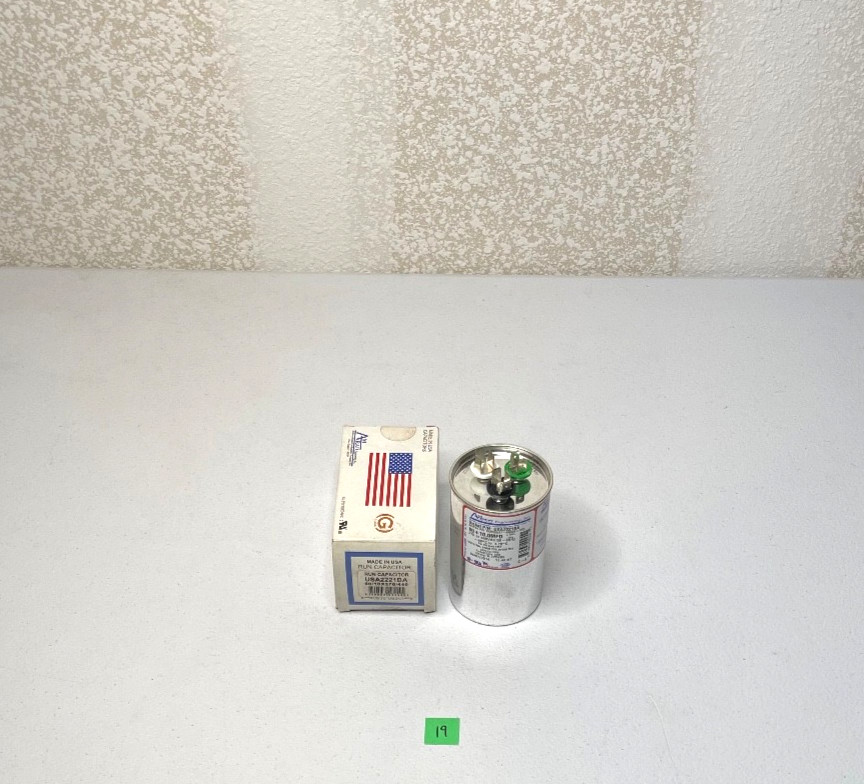 AmRad USA2221BA Run Capacitor 60+10 UF MFD 370/440V