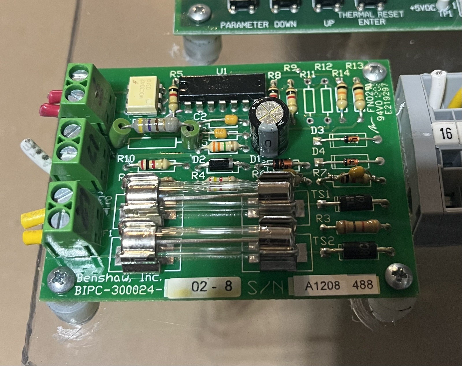 BENSHAW CIRCUIT BOARD 300065-01-03 SOFTWARE#: 810039-01-03