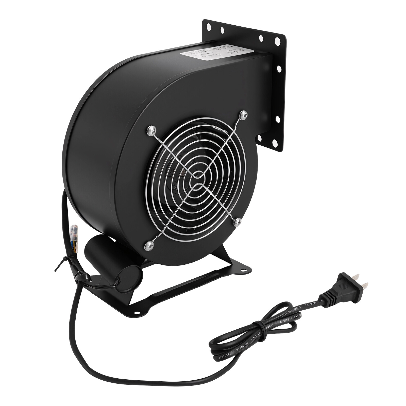 Small Centrifugal 196CFM Flange Blower Fan 2600r/min 110V 120W Durable Equipment
