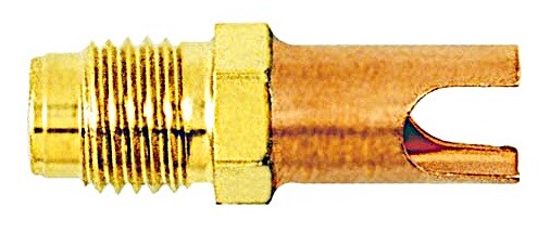 C&D Braze-On Self-Piercing Copper Saddle Valve for 1/4″ Tube CD5514 Package of 6