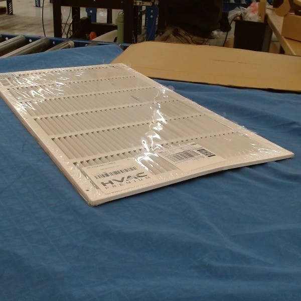 HVAC Premium 30×16 Steel Return Air Filter Grille Removable Door White HVAC.