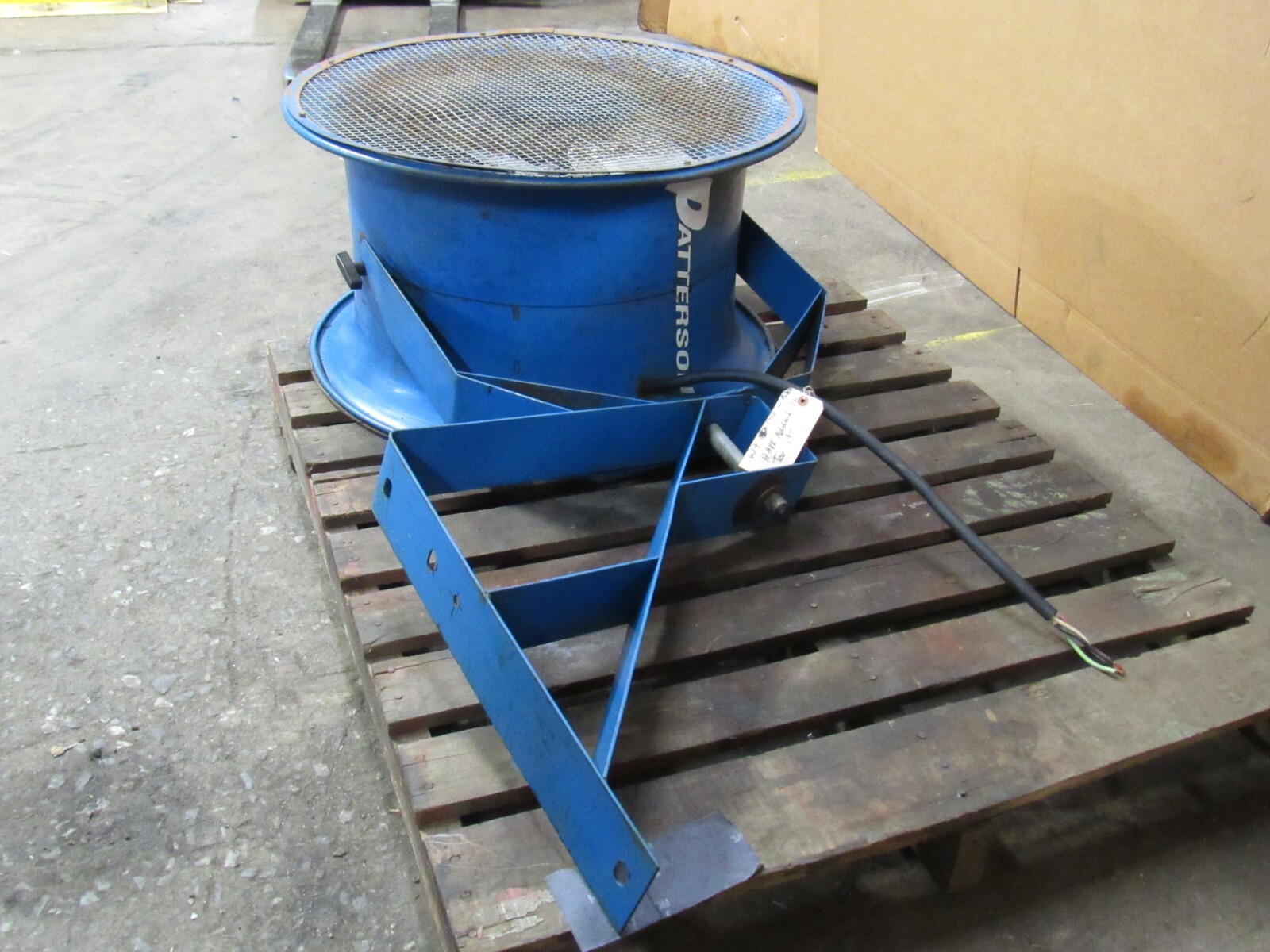 PATTERSON INDUSTRIAL FAN 22″ 1/2HP 3PH 200-230/460V – USED