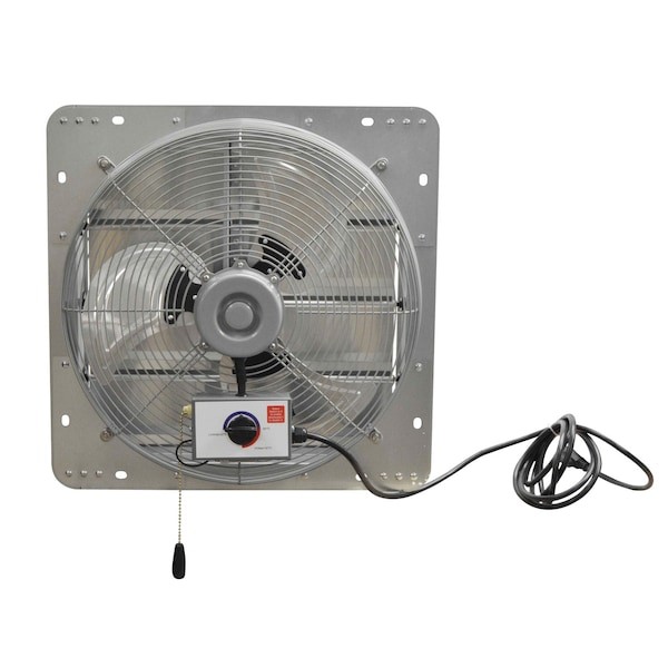 Canarm Gsf3-16A Shutter Fan, 16In Bld Dia, Galvalume, 120