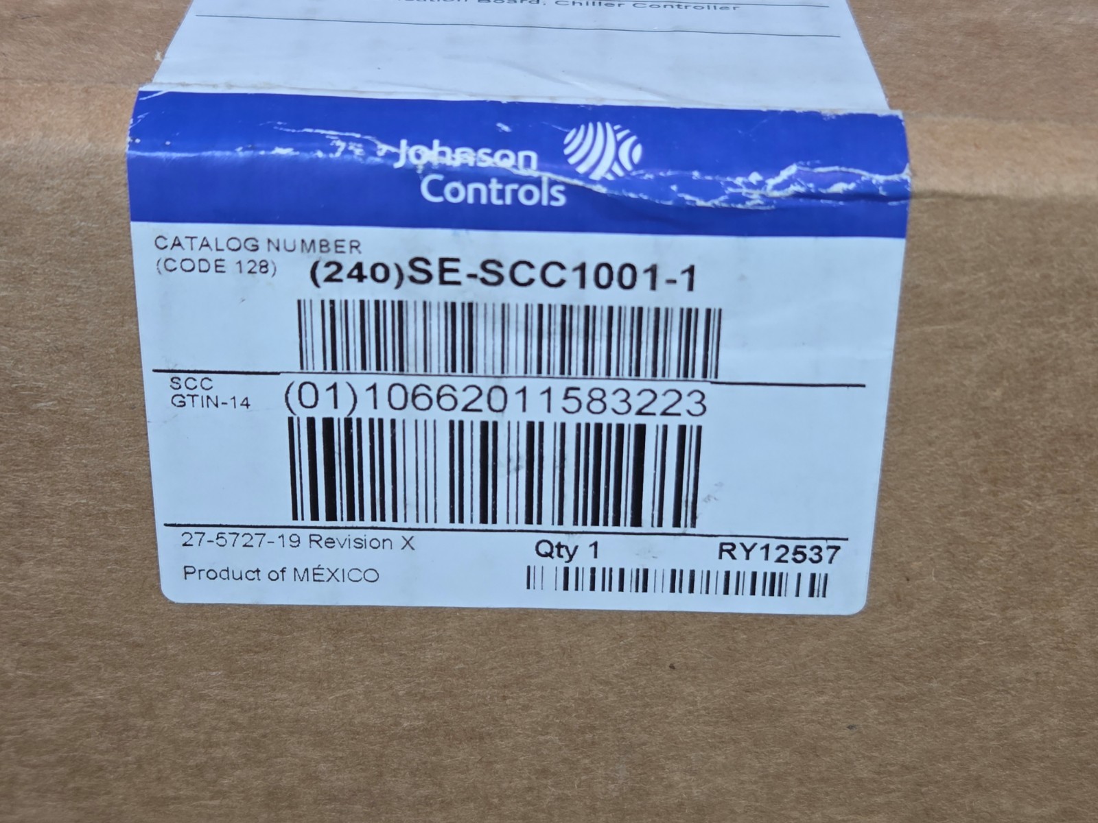 Johnson Controls SE-SCC1001-1 Smart Chiller Controller Circuit Board NEW IN BOX
