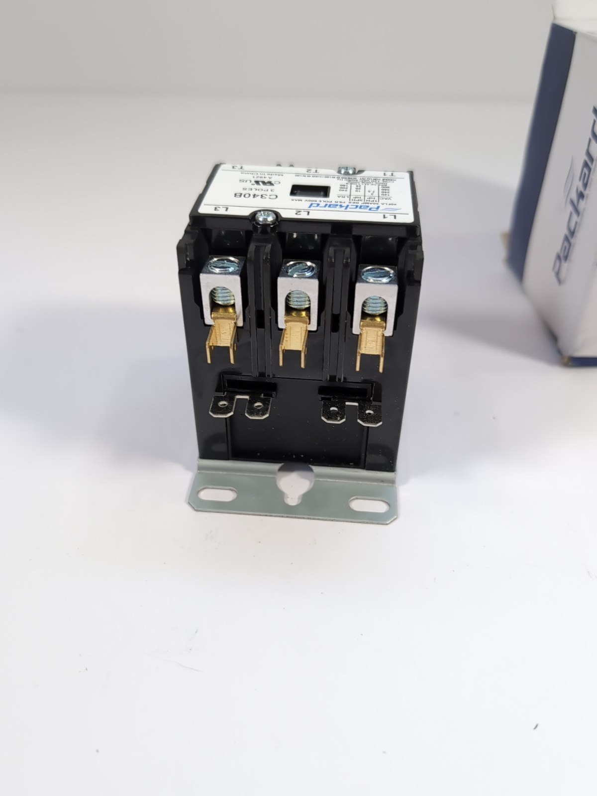 Packard C340B Contactor 40 Amps 3 Pole 120 Volt Coil