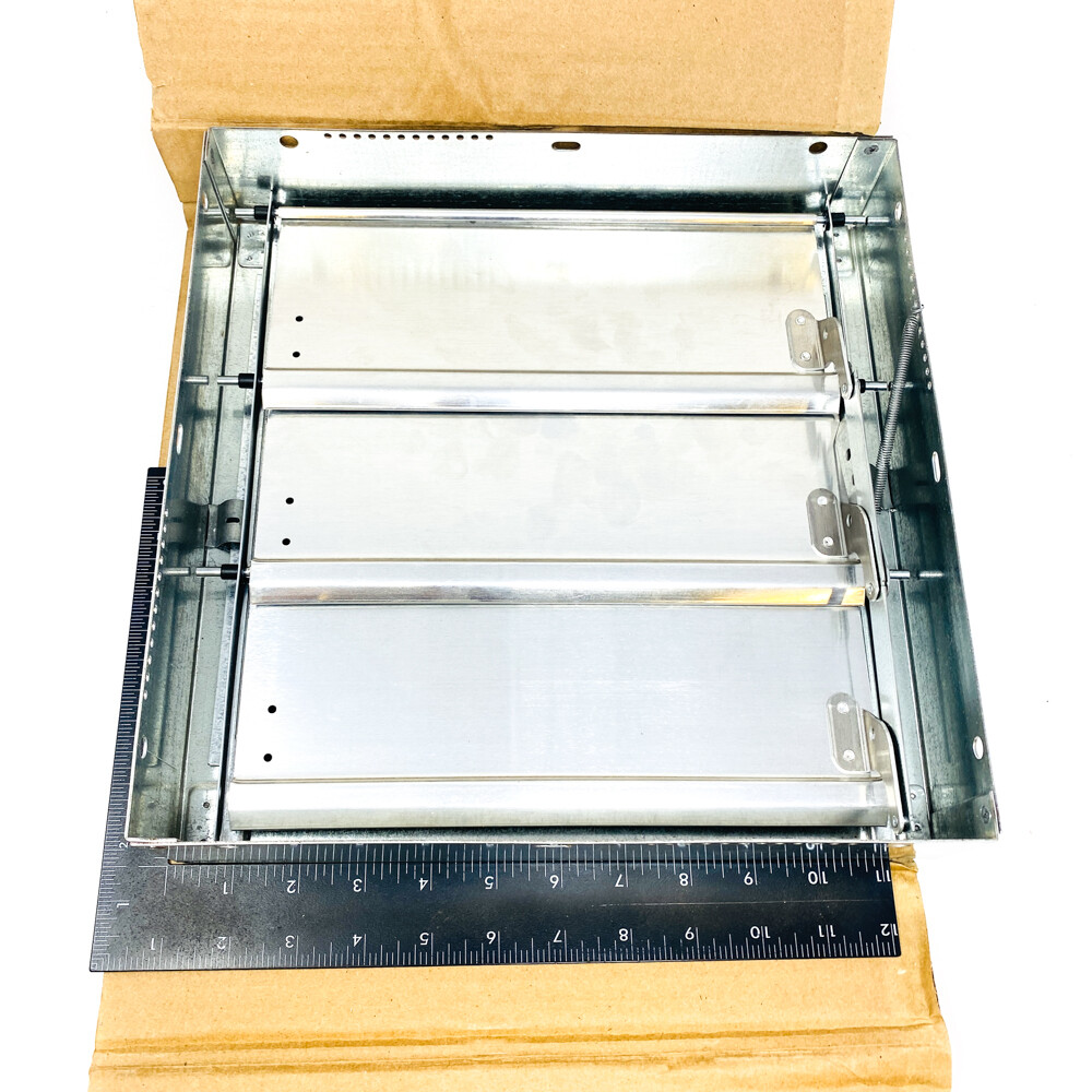 Smart Union BA0267 Square 12 x 12 in HVAC Control Damper, Made in USA