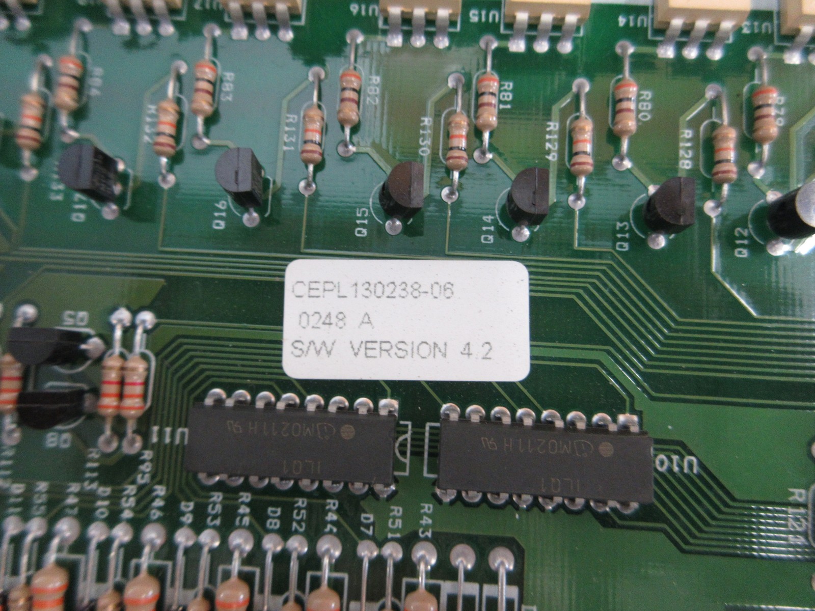 Carrier Chiller Control Board CEPL130238-06 S/W Ver. 4.2 Used