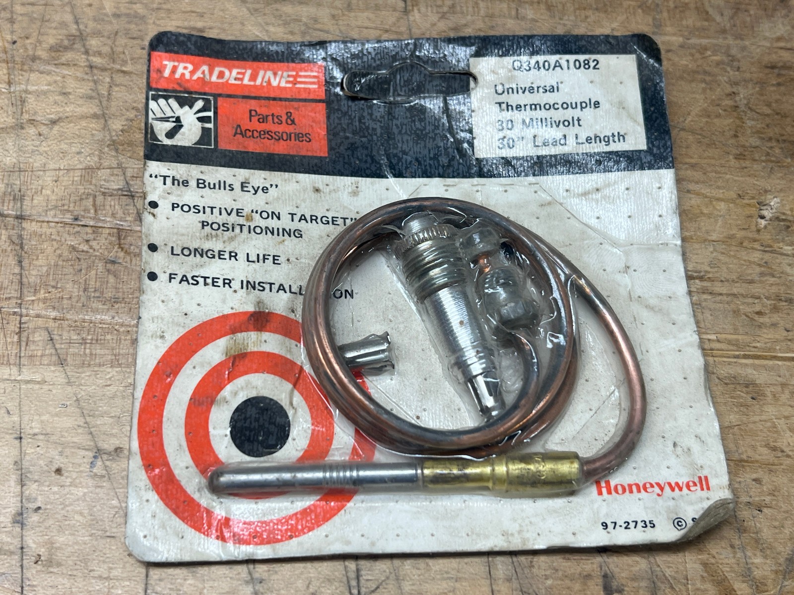 Tradeline honeywell Q340A1082 Universal thermocouple 30″ lead