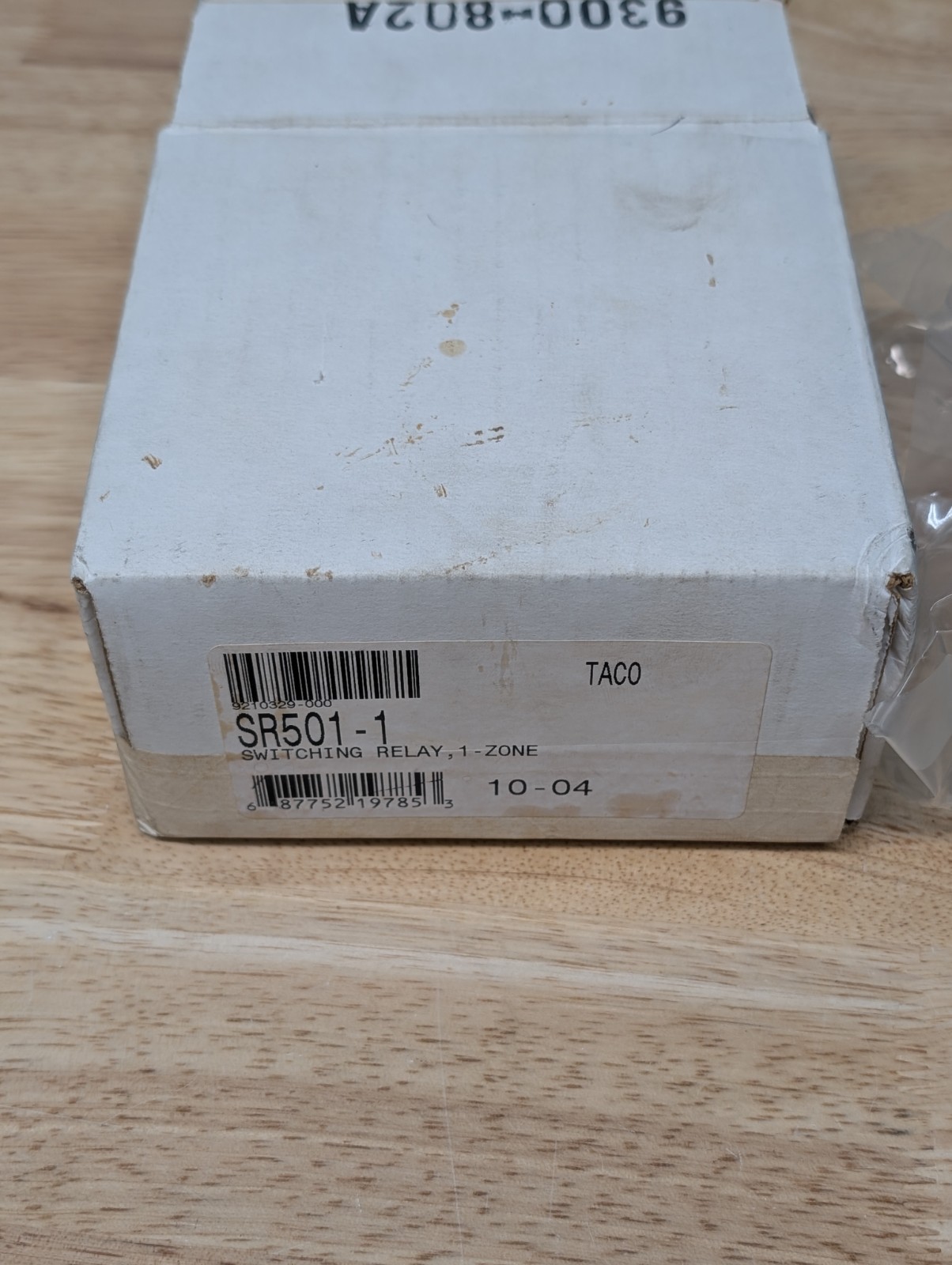 Taco SR501-1 1 Zone Switching Relay Boiler Control New in Open Box