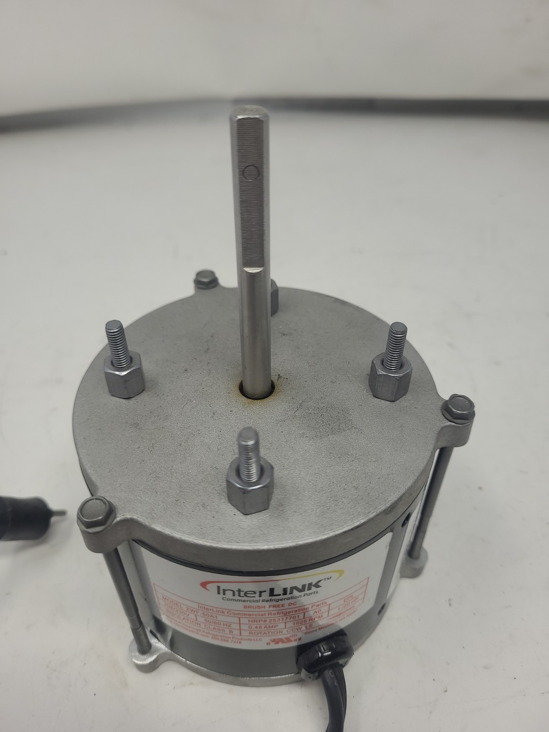 InterLINK ZWF-50A1 evap fan 208/230V 0.48A 1 Phase 1625RPM Brush Free