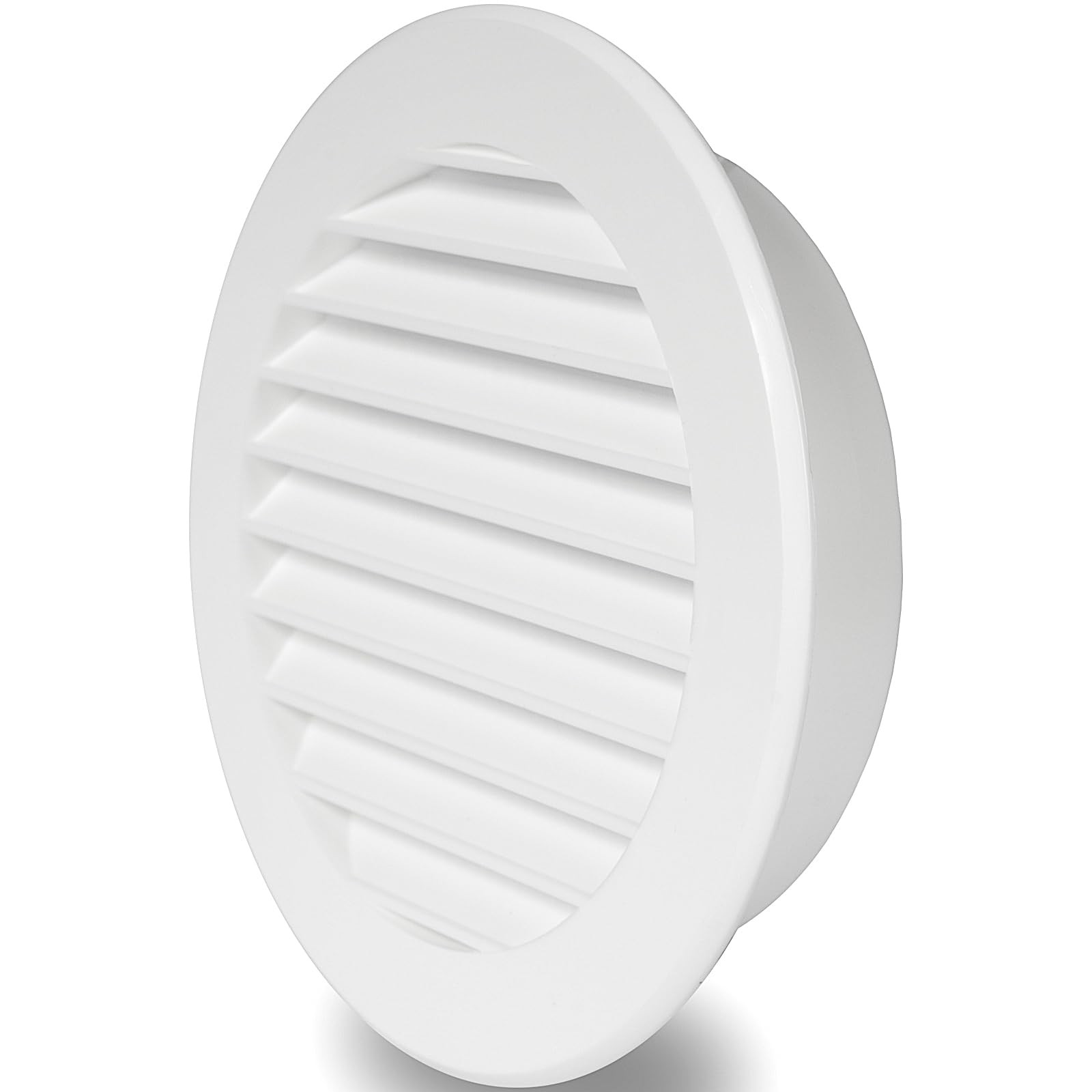 Repa Market 4 Inch Round White Vent Cover/Plastic Air Grille Ø 4″,