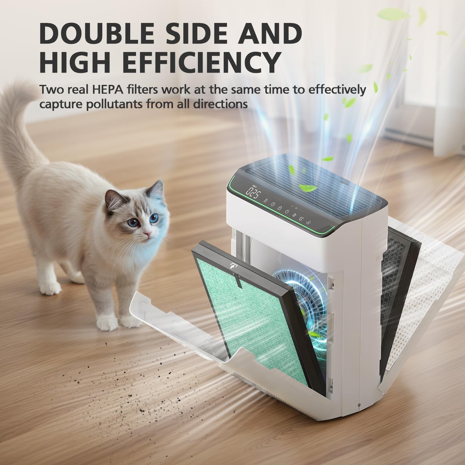 MR5866 Replacement Filter Pet Care Compatible with MORENTO MR5866 Air Purifie…