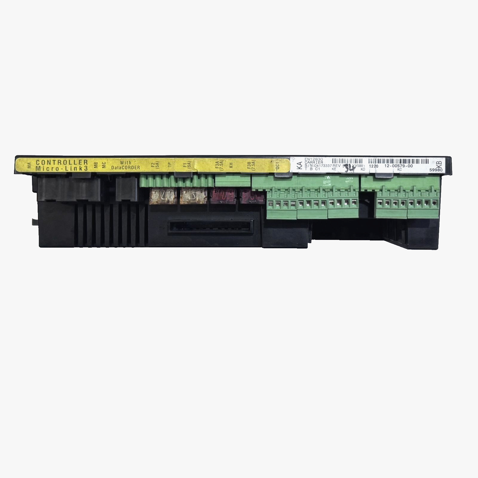 Carrier Micro-Link 3 Controller Datacorder 12-00579-00 EN12830 Reefer Tested