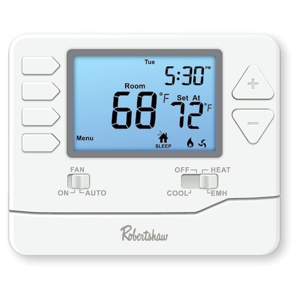 Robertshaw RS8210 2H/1C Tstat Pro Series Non-Programmable 2H/1C