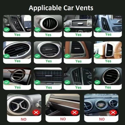 Cooler for Man, Easy to Use Car AC Vent Extender Hose for Cool or Warm Air – 2.6