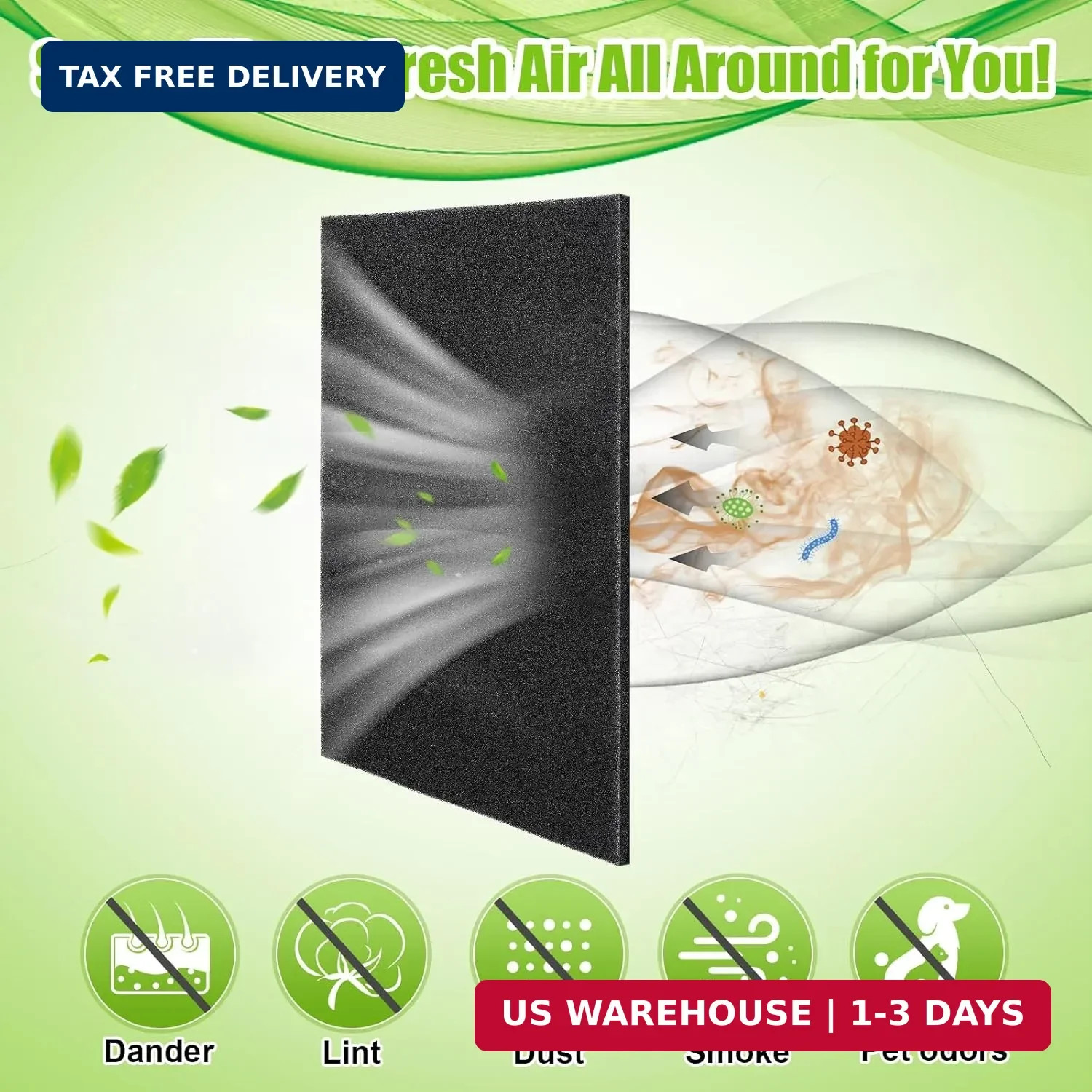 15.7″ x 27.6″ Extra Large Cuttable Air Conditioner Filters – Cut to Fit Carbon P