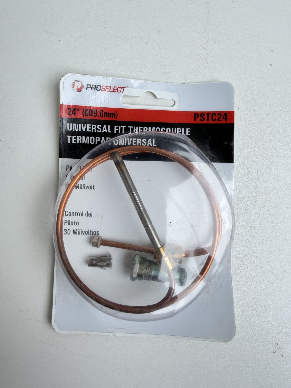 ProSelect PSTC24 Universal Fit Thermocouple 24″ 30 mV 781889032398 NOS
