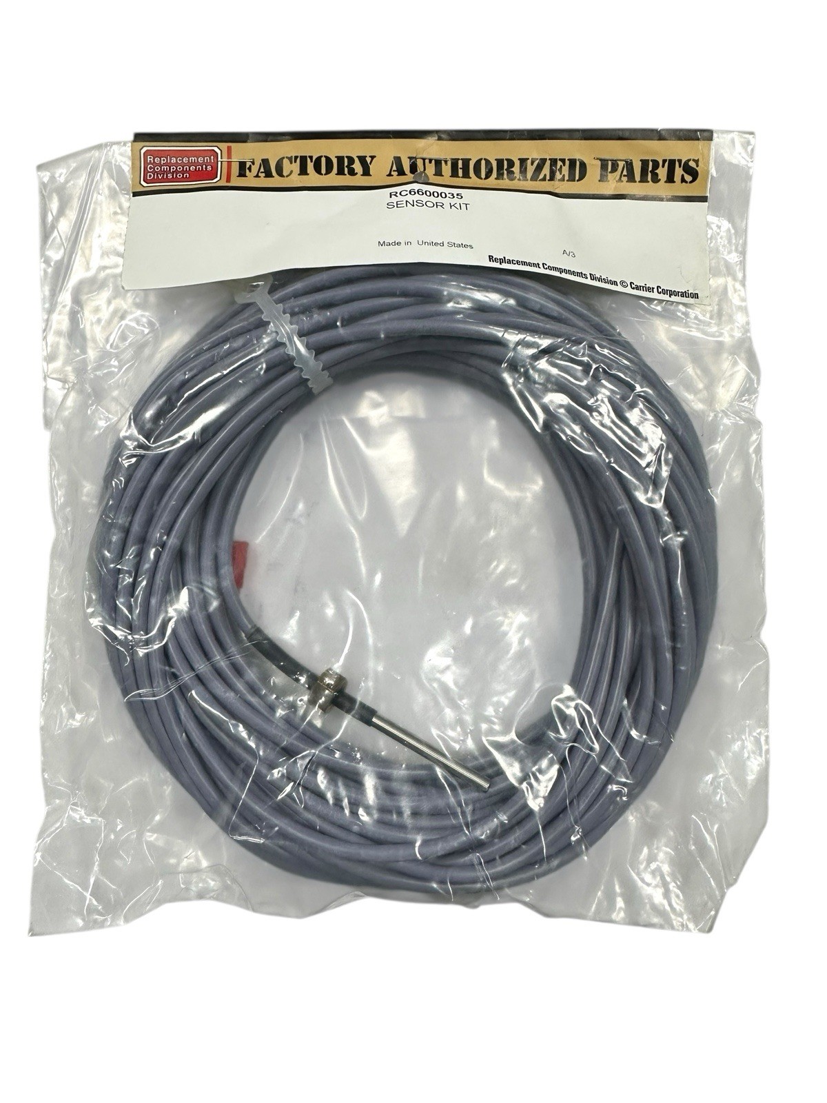Carrier HVAC RC6600035 Sensor Kit Genuine OEM Replacement Part NEW FREE SHIPPING