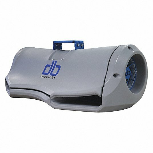 PATTERSON DB-B STANDARD DUTY INDUSTRIAL CEILING FAN, 460 VAC, 55KR40, NEW!