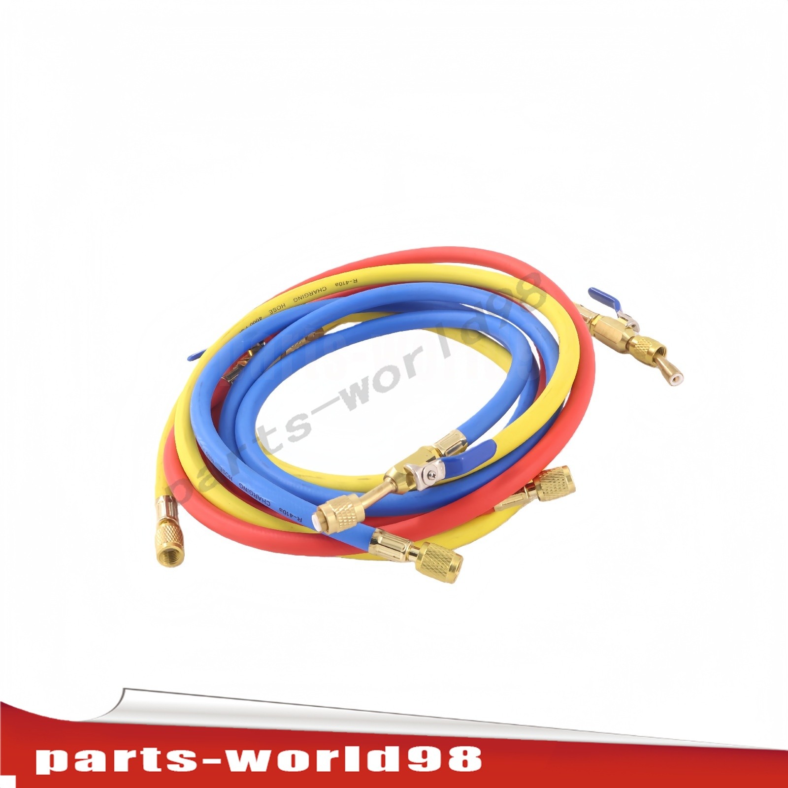 For Yellow Jacket Plus II 72″ Charging Hose Set 1/4″ HVAC AC Refrigerant Hoses
