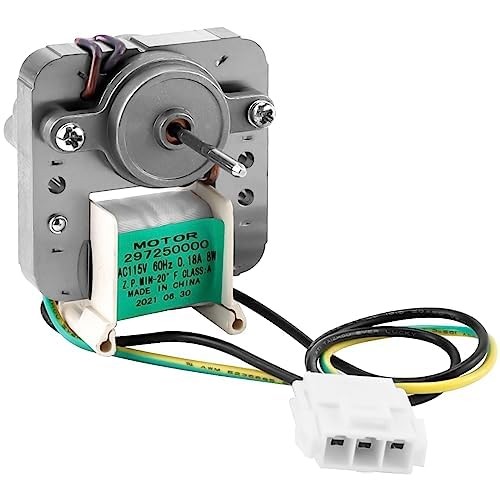 297309000 297250000 Refrigerator Evaporator Fan Motor Compatible with…