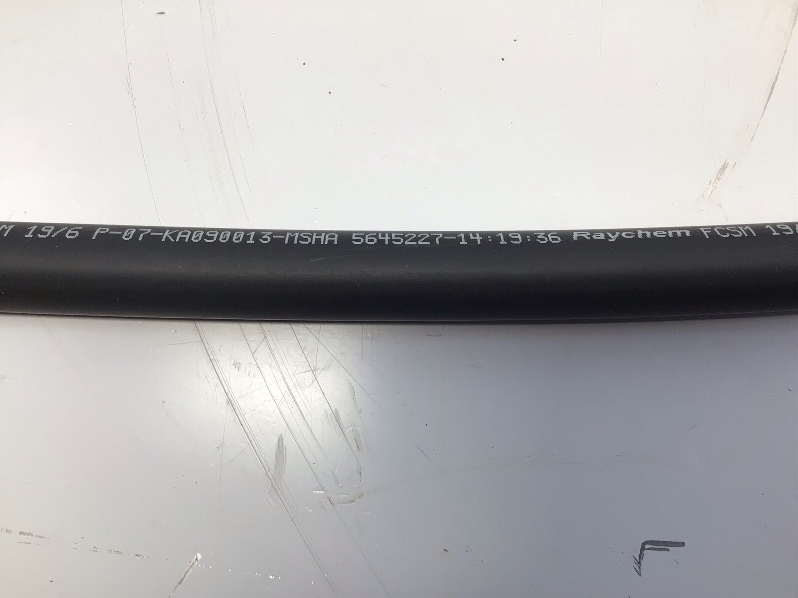 Raychem Heat Shrink Tubing 19/6 FCSM P-07-KA090013-MSHA 48in Lot Of 3