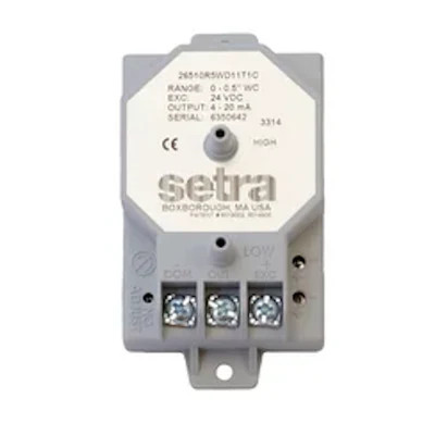 Setra Systems 26510R5WB2BT1C 5VDC Pressure Transducer 1/2″ NPT