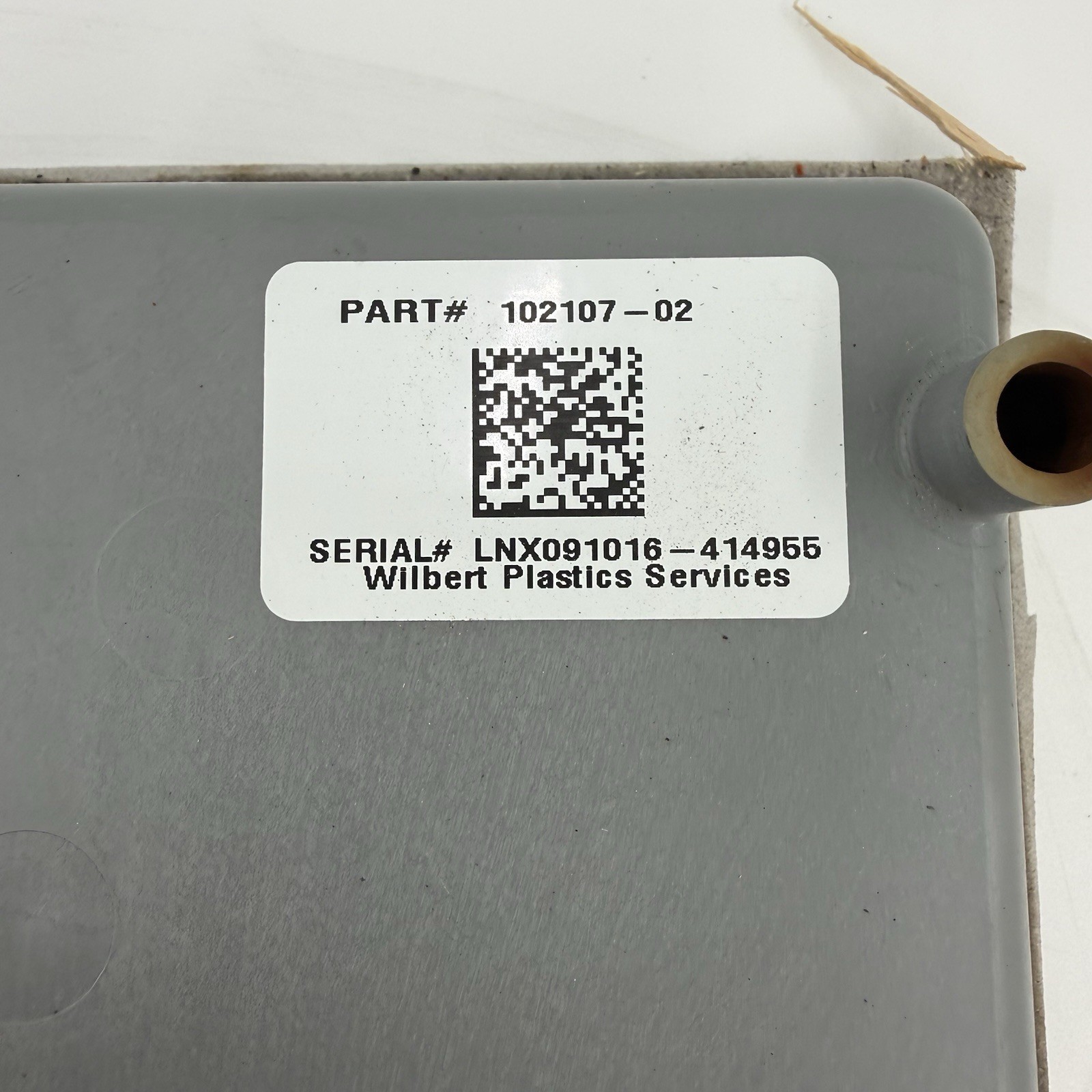 102107-02 Lennox furnace OEM Collector box Serial Number LNX091016
