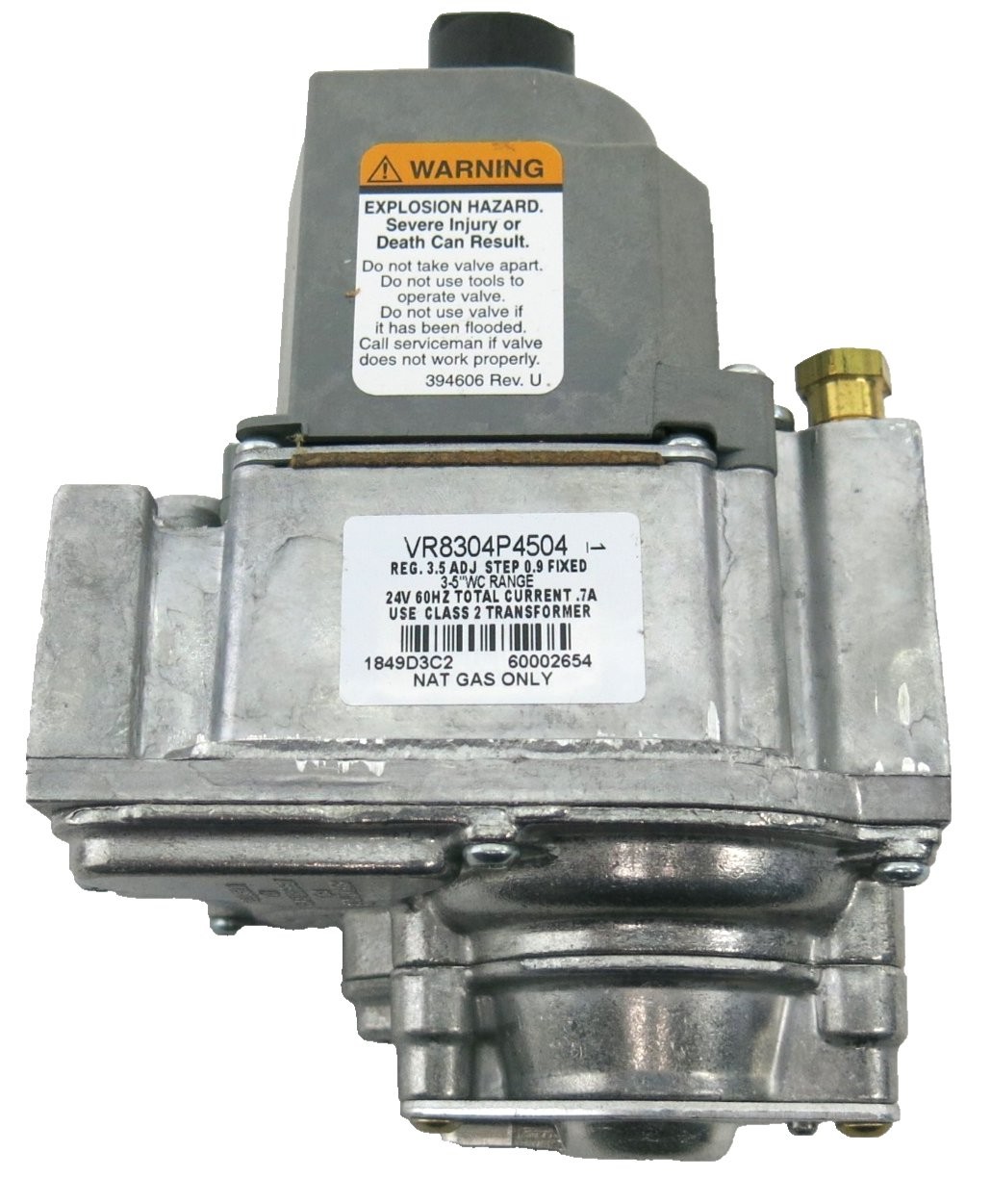 Honeywell VR8304 P 4504 Dual Valves Intermittent Pilot 24 V 60 Hz NOS