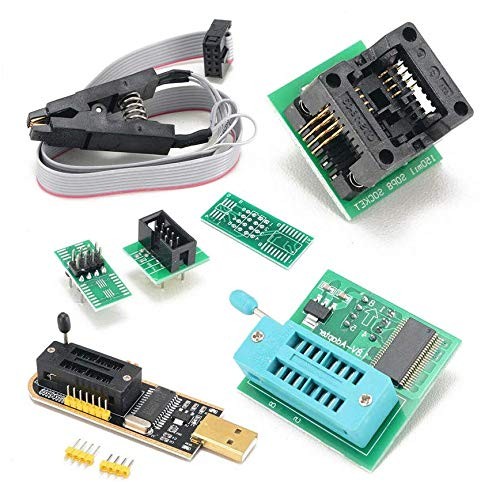 DFLIFE CH341A 24 25 Series EEPROM Flash BIOS USB Programmer+SOIC8 SOP8 Test C…