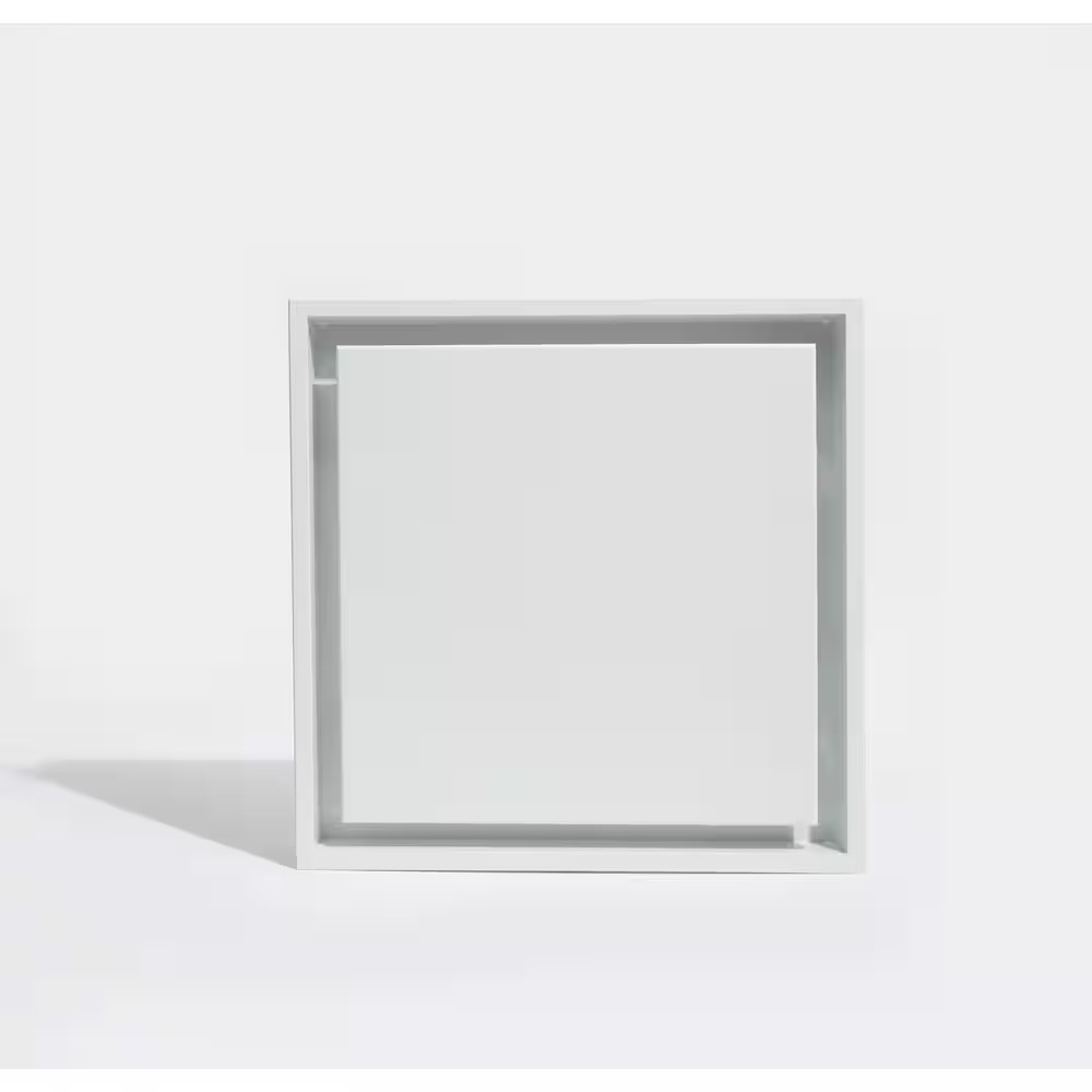 Framed Exhaust Mount (Lite) 14.25 In. X 14.25 In. White