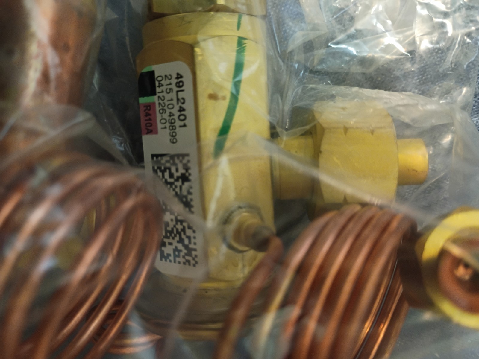 THERMOSTATIC EXPANSION VALVE LENNOX PN 49L2401 R410A CAPACITY 3