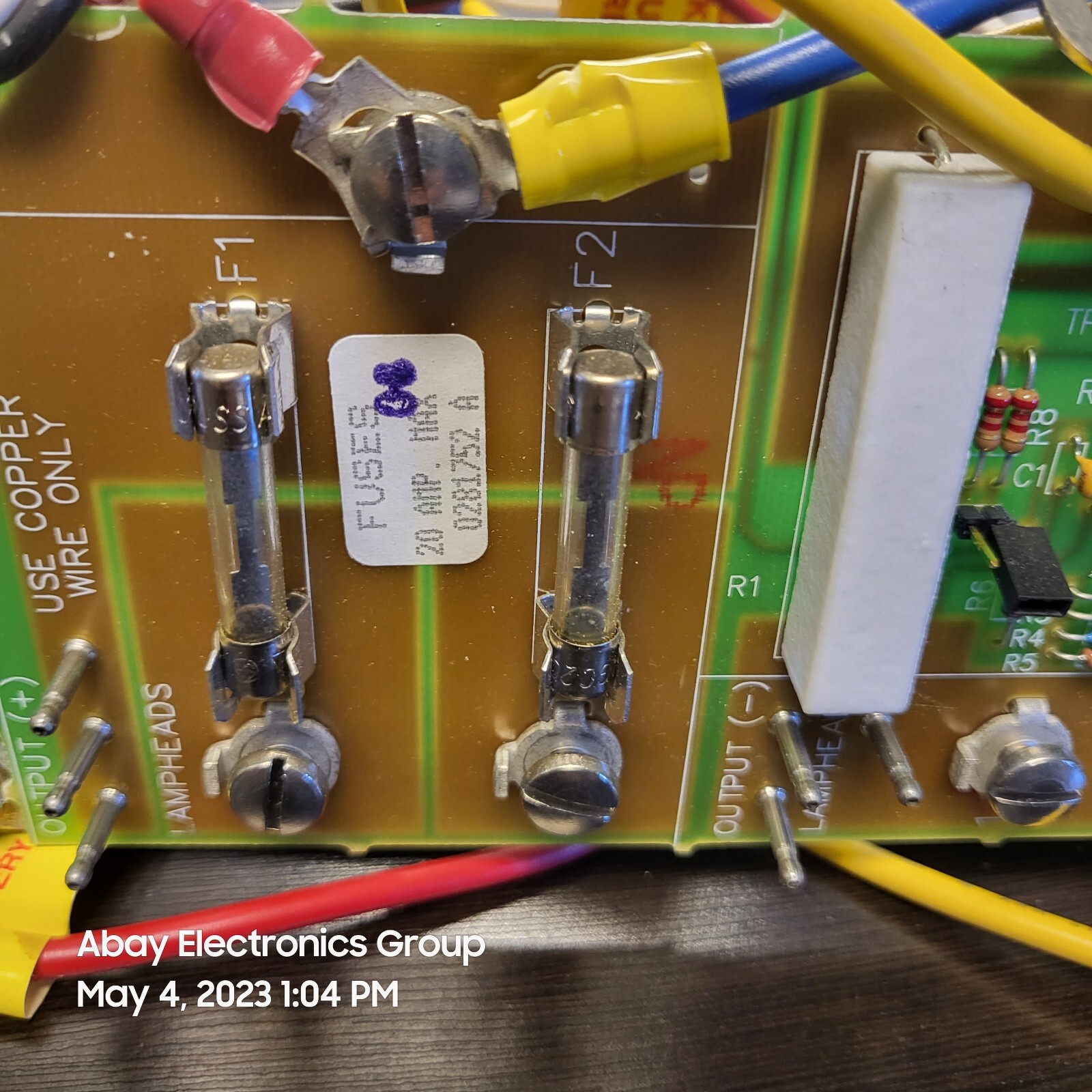 Dual Lite 0980826 Power Supply Spectron Service Alert NEW $199