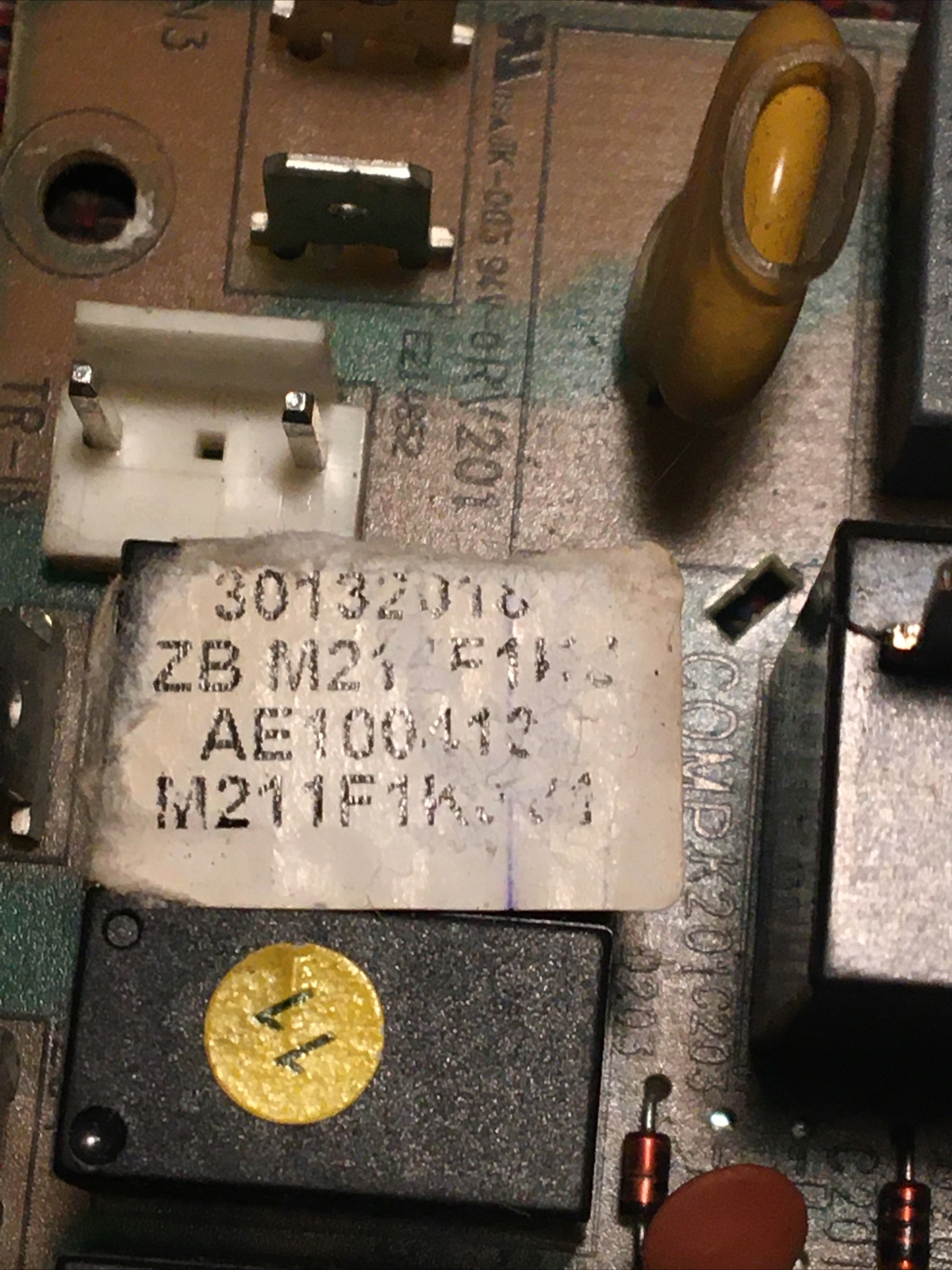 GE ac model: AEW08LNH1 Power Supply Board (M211F1KJV1)