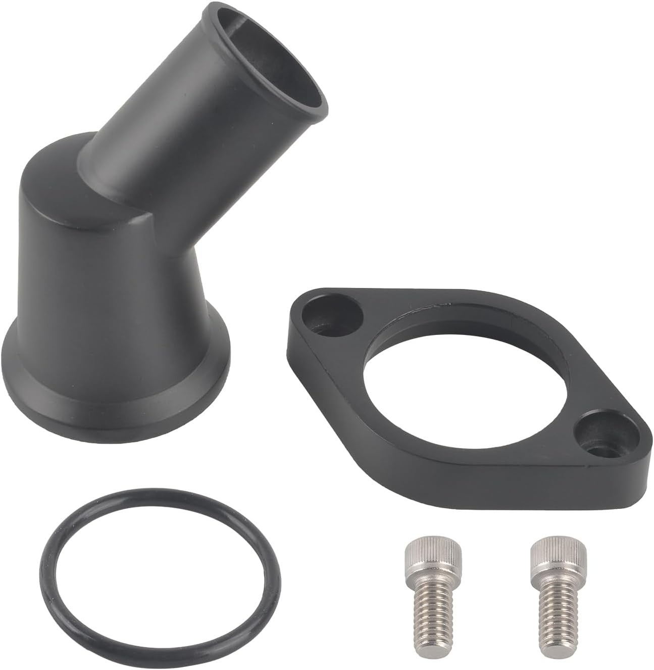 Swivel Water Neck Aluminum Black Thermostat -45 Degrees Style1-Black