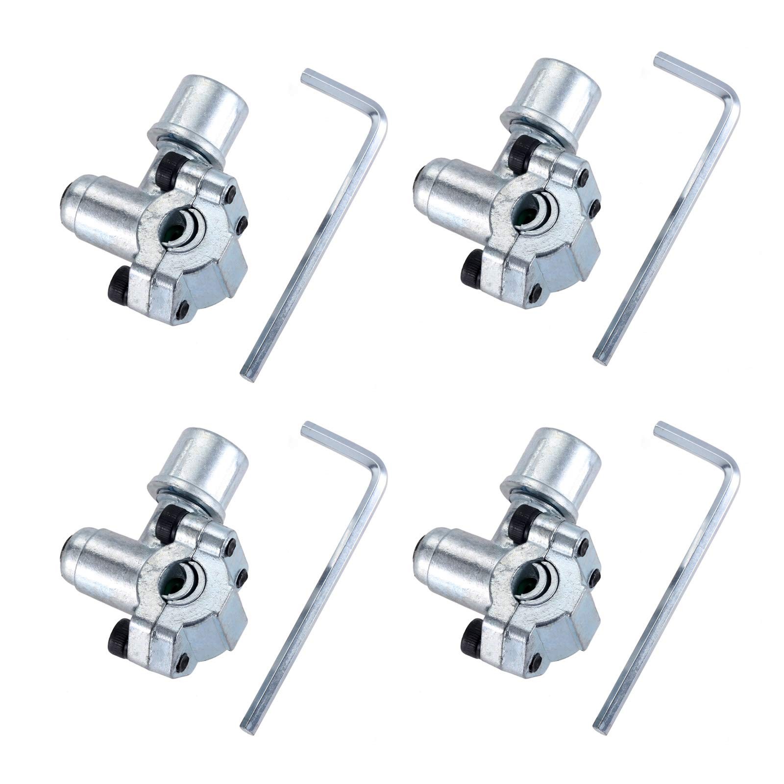4 Pack BPV-31 Bullet Piercing Tap Valve Kits 1/4 inch, 5/16 3/8 inch