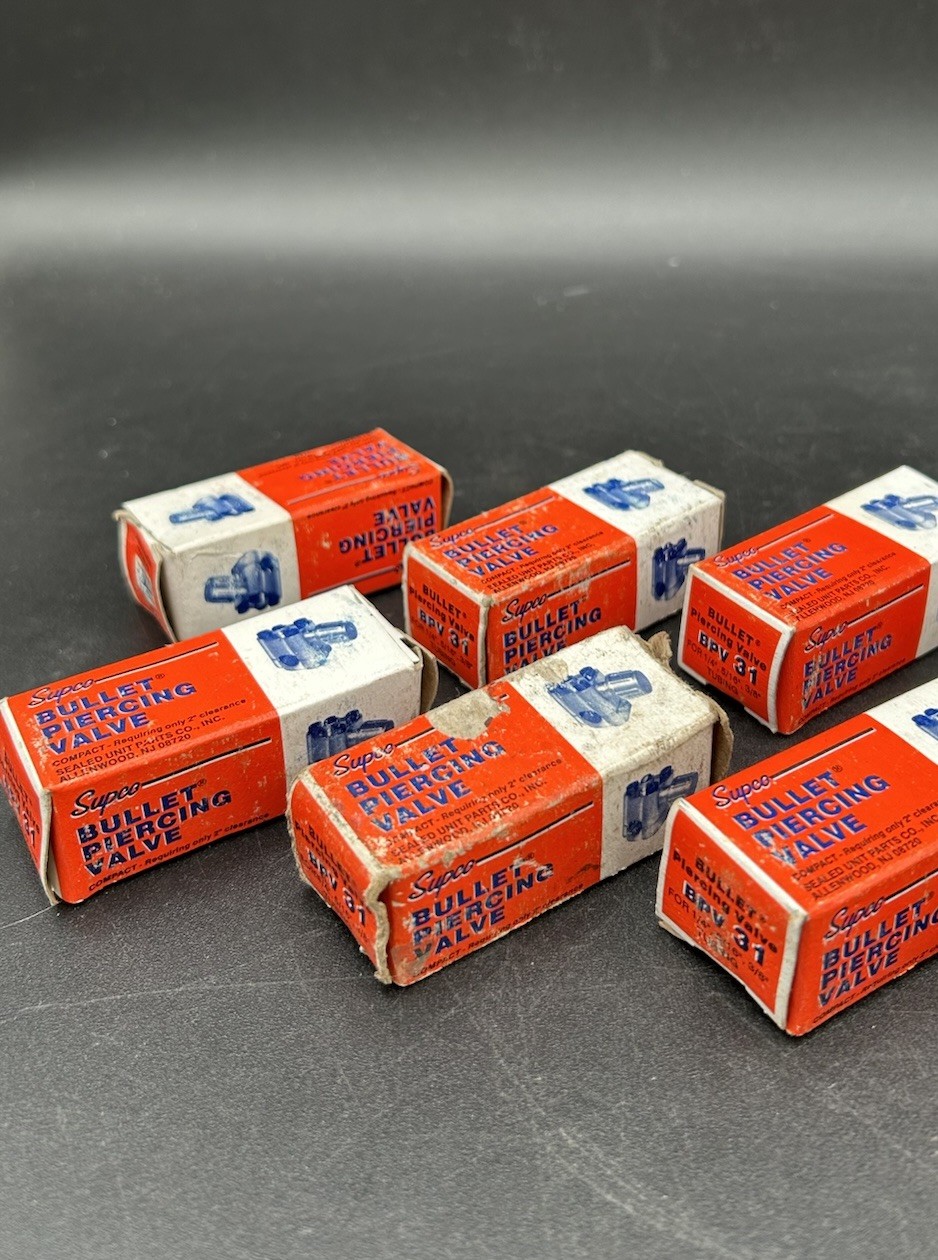 Lot Of (9) – 1/4″,5/16″,3/8″ BPV-31 Tap Bullet Piercing Valve SUPCO